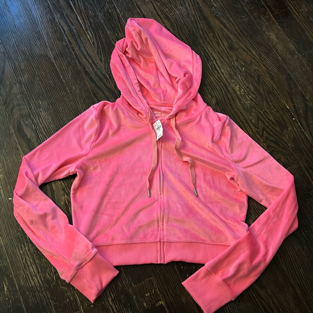 Women’s Velour Full Zip Jacket